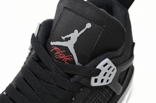 Cheap TBkick Canvas Jordan 4 DH7138-006 Black Air 0730
